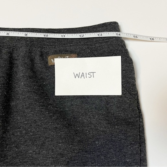 Matilda Jane metallic gray leggings medium charcoal neutral stretch solid - Picture 7 of 10